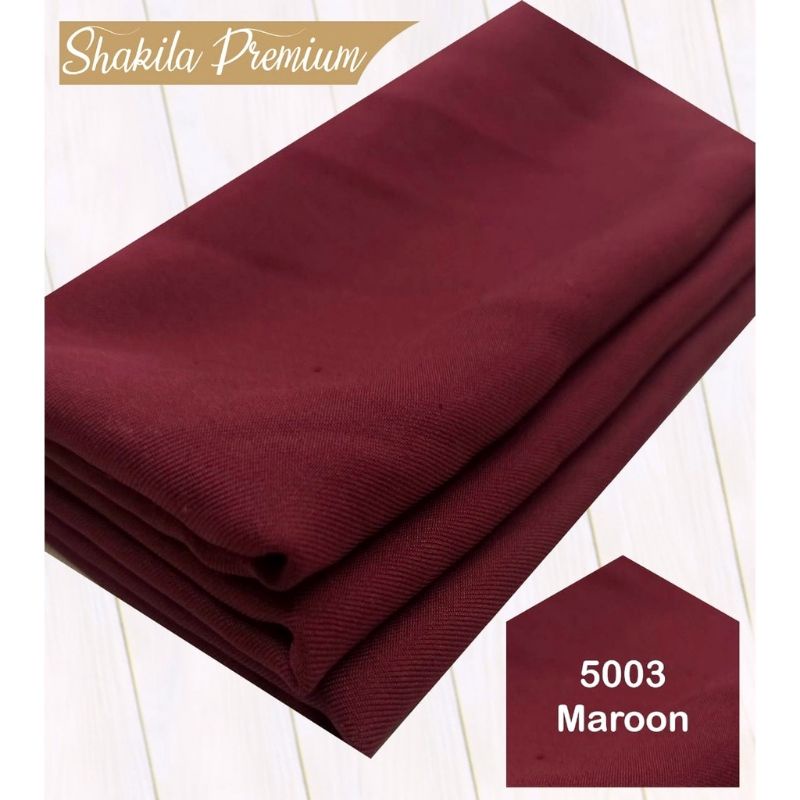 Multi Kain Shakila Shakila sakila sakilla premium lebar 1.5 meter-5003 maroon