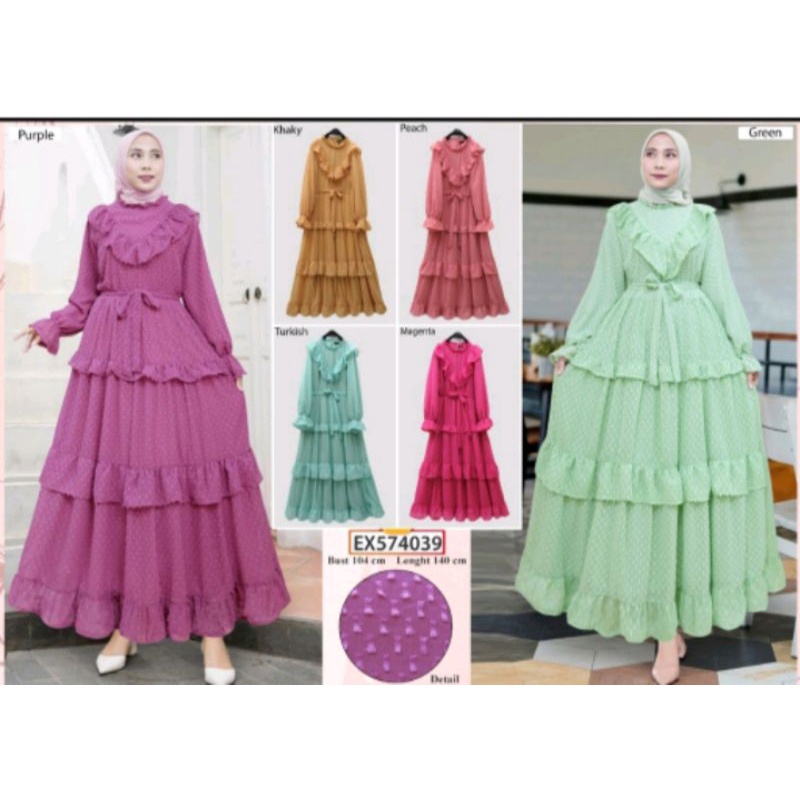 Gamis Rubiah Extu Original