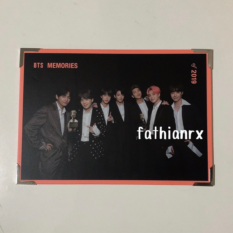 bts memories 2019 weverse gift official