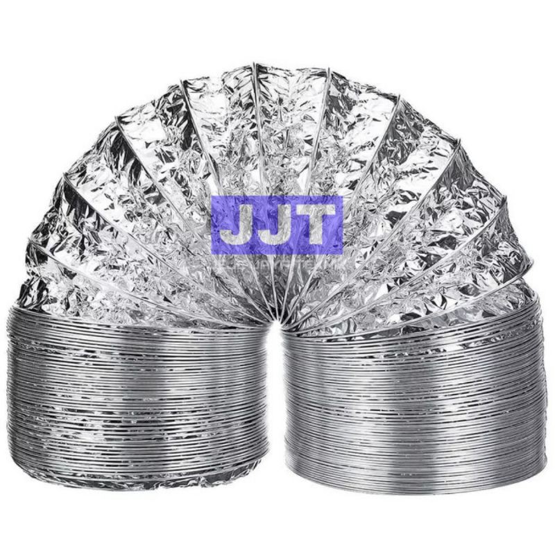 Jual Aluminium selang flexible duct ducting exhaust fan diameter 4