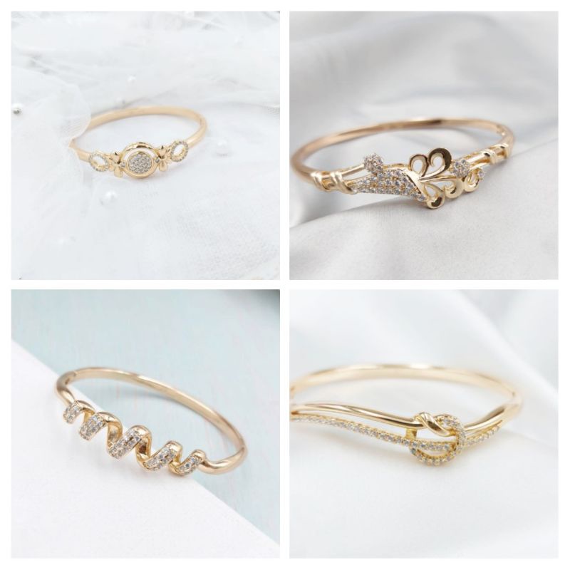 Xuping Gelang Bangle Gold/ Gelang Bangle emas Variasi 1