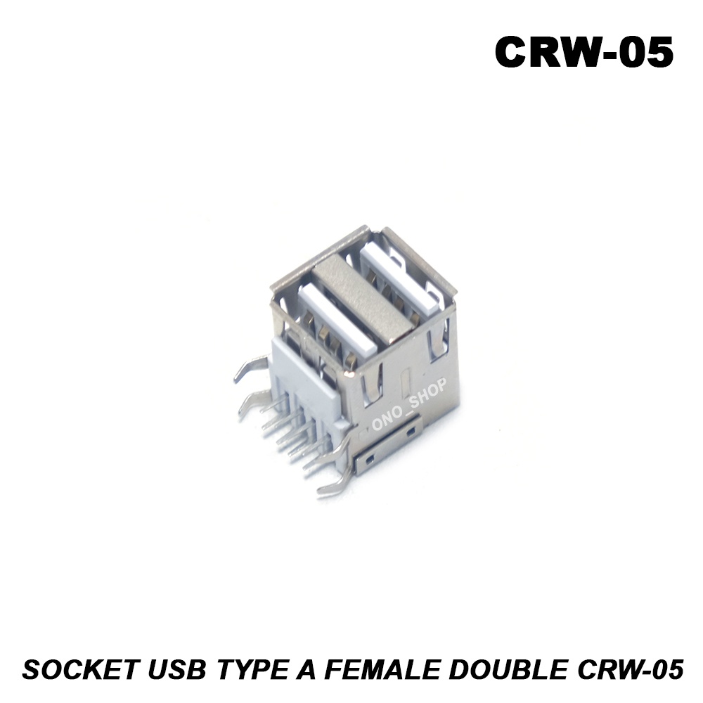 CRW-05 - Socket USB Type A Female Double AF90