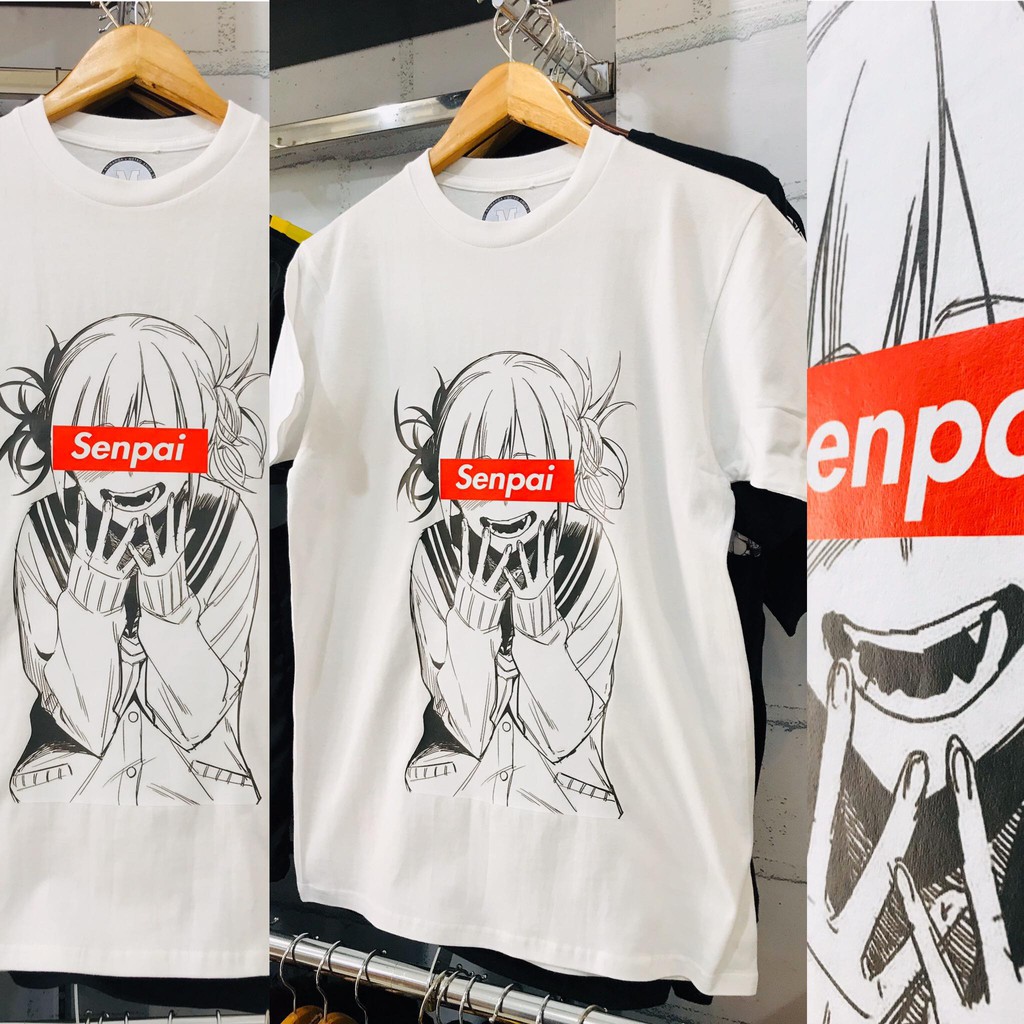 Kaos Himiko Toga Ahegao Lewd Senpai - Ada banyak warna!