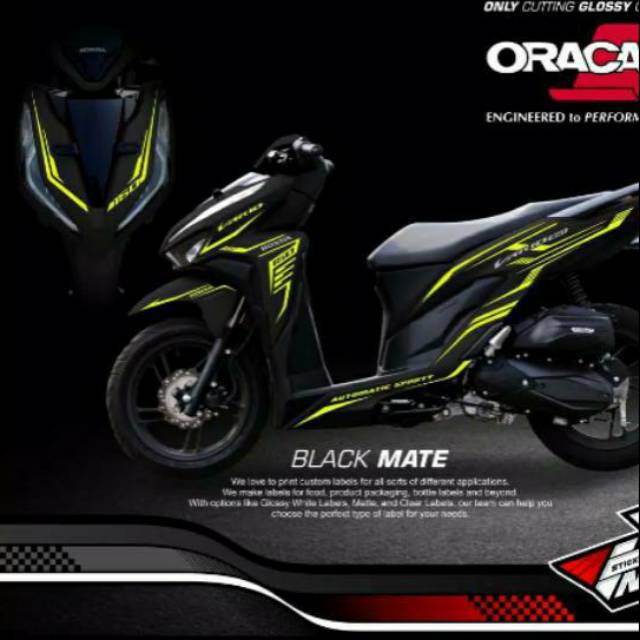 Cutting Sticker Vario 150 sporty