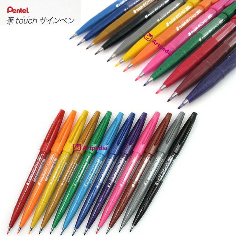 

Pentel Touch Brush Sign Pen / Brush Pen / Color Brush pen