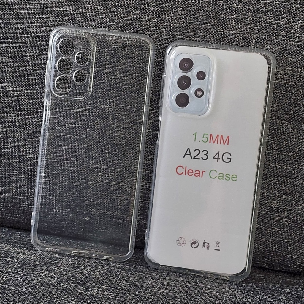 SAMSUNG A23 A13 4G A13 5G A03 A03 CORE M32 A51 A22 4G A22 5G CASE SOFTCASE HD BENING 2.00mm SOFT CLEAR PROTECT CAMERA CASING COVER TRANSPARAN