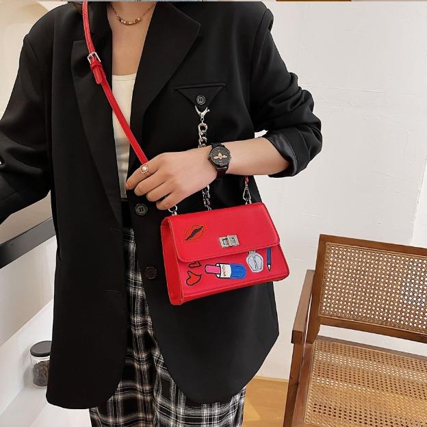 [IMPOR] DOMMO - D1565 Tas LIPSTICK Selempang Wanita T5097 / Sling Bag Fashion / Tas Fashion Cewek / Tas Import