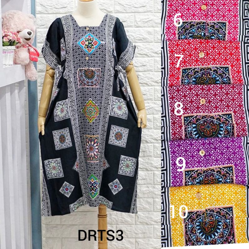 daster slempang rayon premium