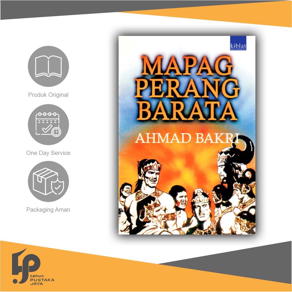 Buku Carita Wayang - Mapag perang Bharata - Ahmad Bakri ORI