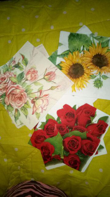 Napkin Decoupage Eropa / Tisu Decoupage - Sc 215