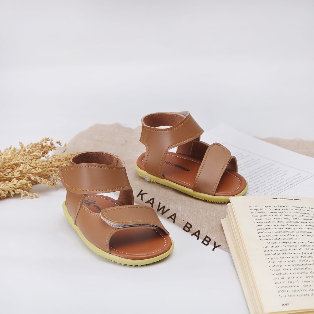 sepatu sandal bunyi slide ban 2 prepet velcro