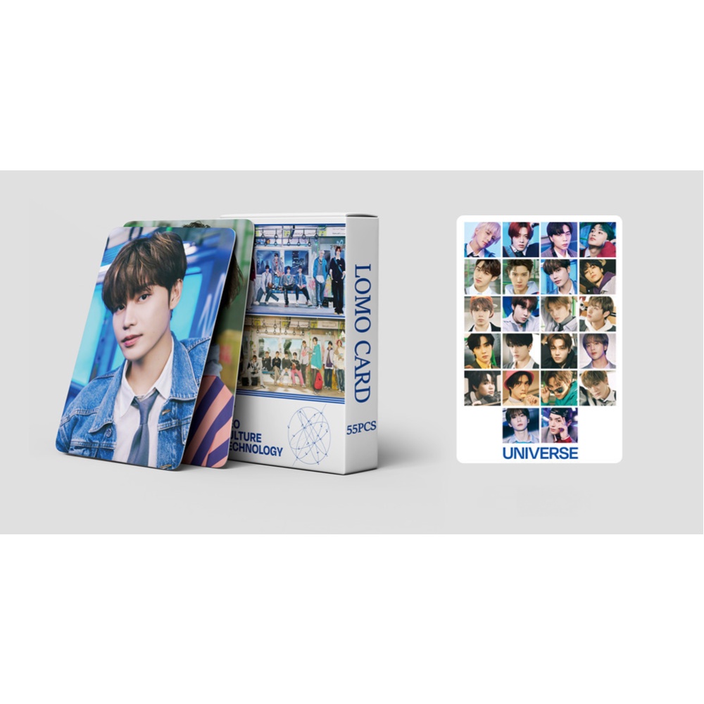 55pcs Kartu Pos Desain UNIVERSE NCT 2021