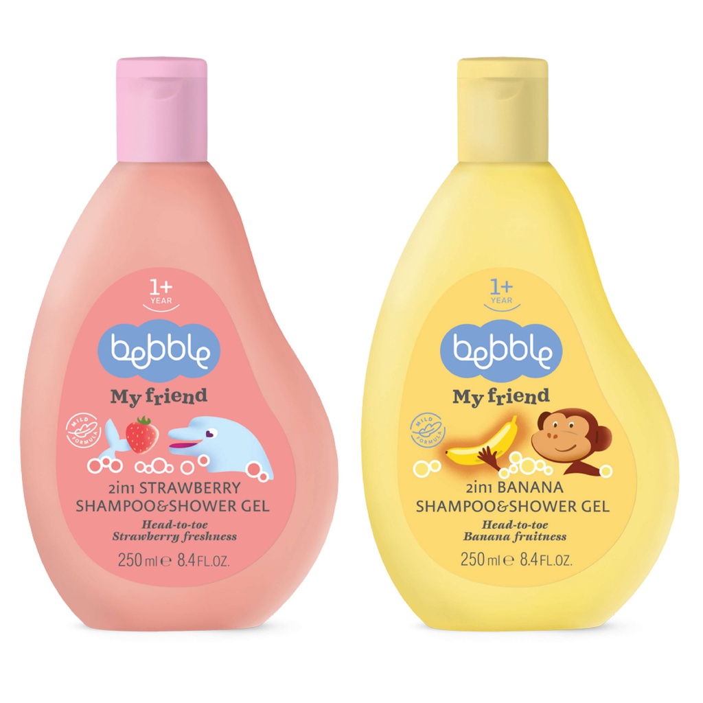 Bebble My Friend 2in1 Shampoo &amp; Shower Gel 250 ml