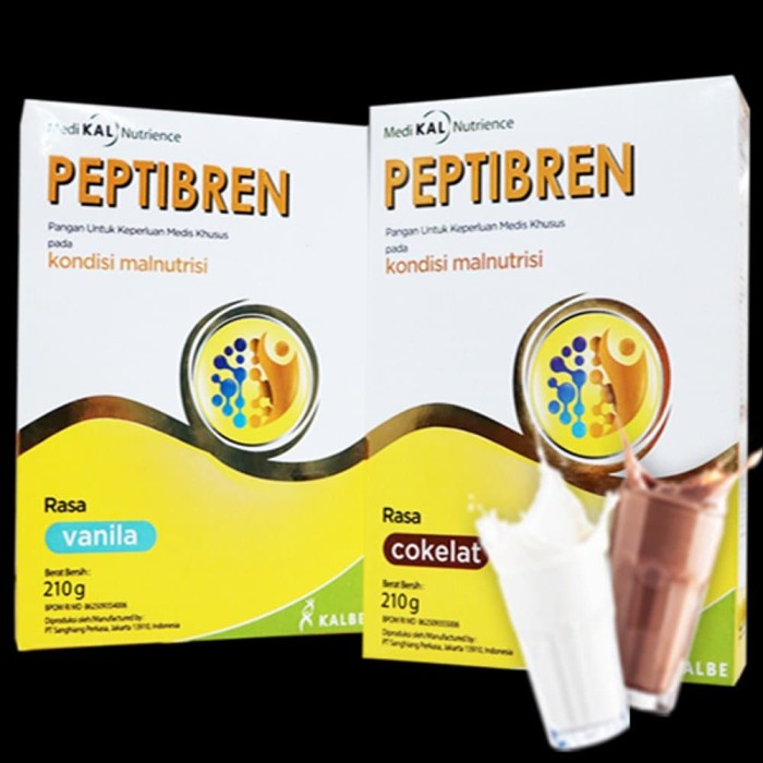 

fe20111 Peptibren Susu Vanilla Cokelat Anti Stroke Anti Pikun Xa201As