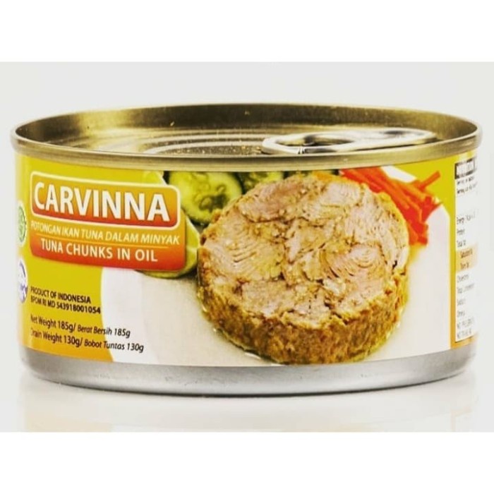 

Gg01Hh Carvinna Tuna Chunk In Oil (Tuna Kaleng) Ds01Gkk