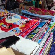 karpet spon sajadah karakter / alas ompol