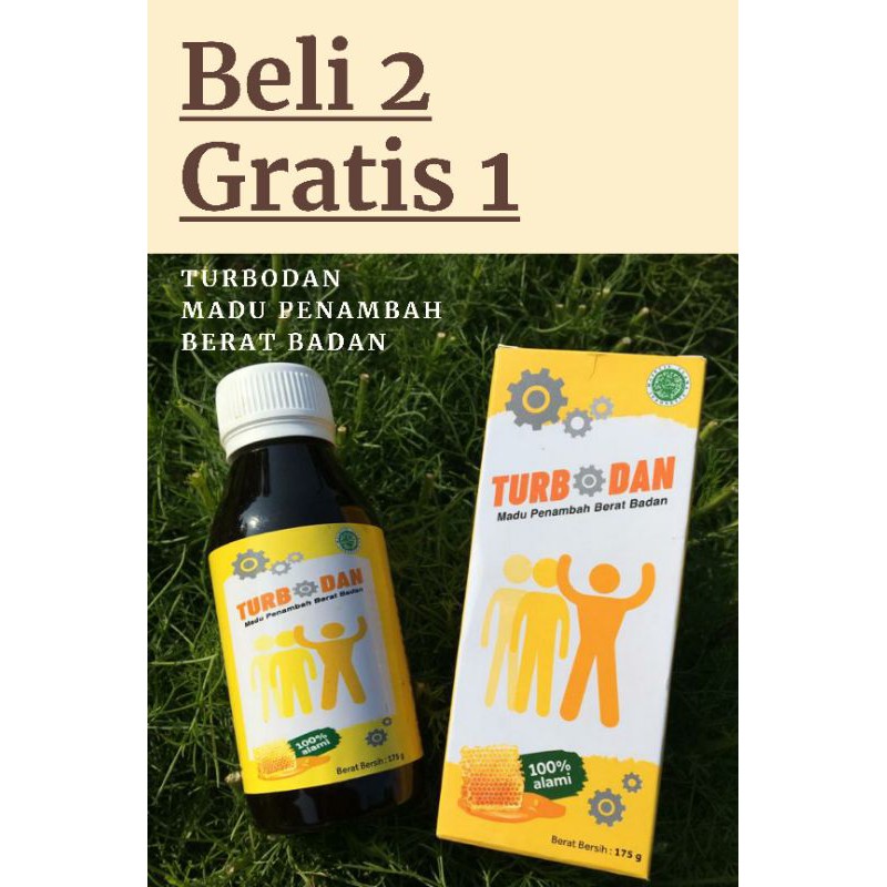 

TURBODAN BELI 2 GRATIS 1 MADU PENAMBAH BERAT BADAN
