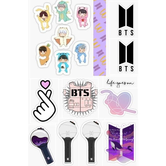 

Sticker Aesthetic BTS | Sticker Laptop | Sticker Tumblr HP | Mini Sticker Tumblr | Sticker Lucu | Sticker Diary (Bisa COD)