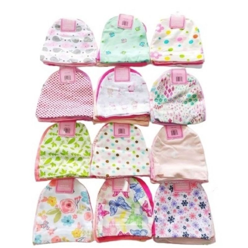 Topi Bayi 5in1 Newborn SNI / Topi Bayi isi 5