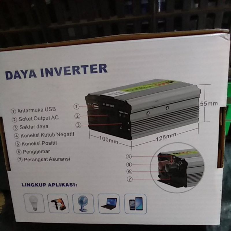 INVERTER MIKACHI ATAU NAMITECH 500W