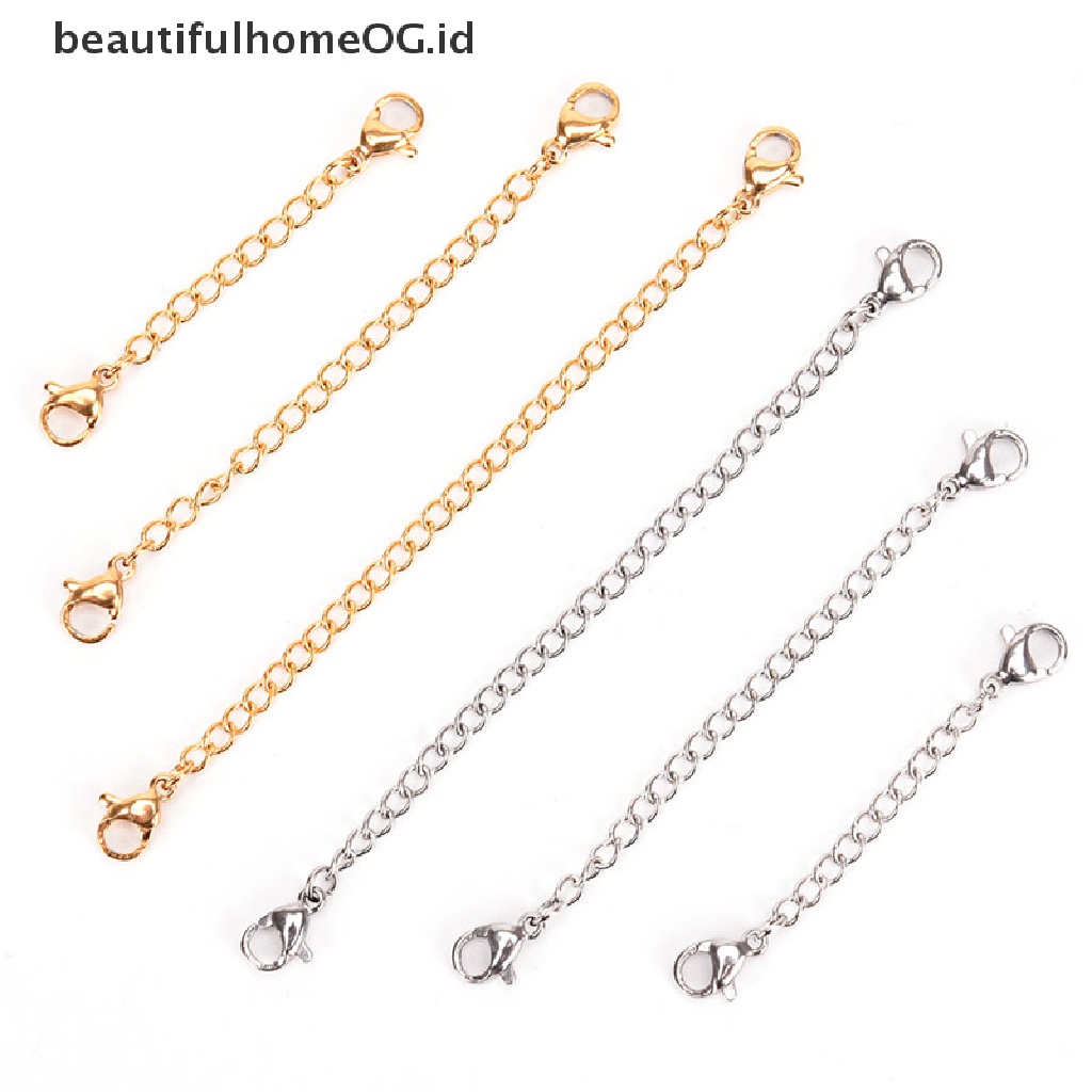 Rantai Extender Tail Links Untuk Membuat Perhiasan Kalung Gelang Dan Anting