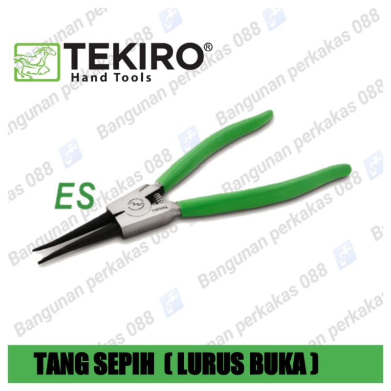 Tang sepih TEKIRO 5&quot;~7&quot; inch / Tang SPI /Snap Ring ( LURUS BUKA)