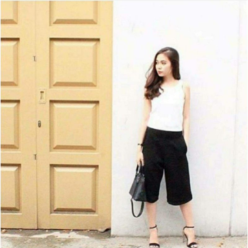 CELANA KULOT WANITA WOMAN BASIC CULLOTES PANTS