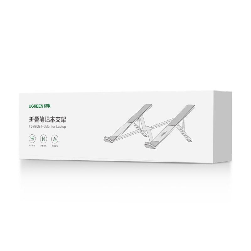 【Stok Produk di Indonesia】Ugreen Stand Laptop / Notebook Lipat Bahan Aluminum