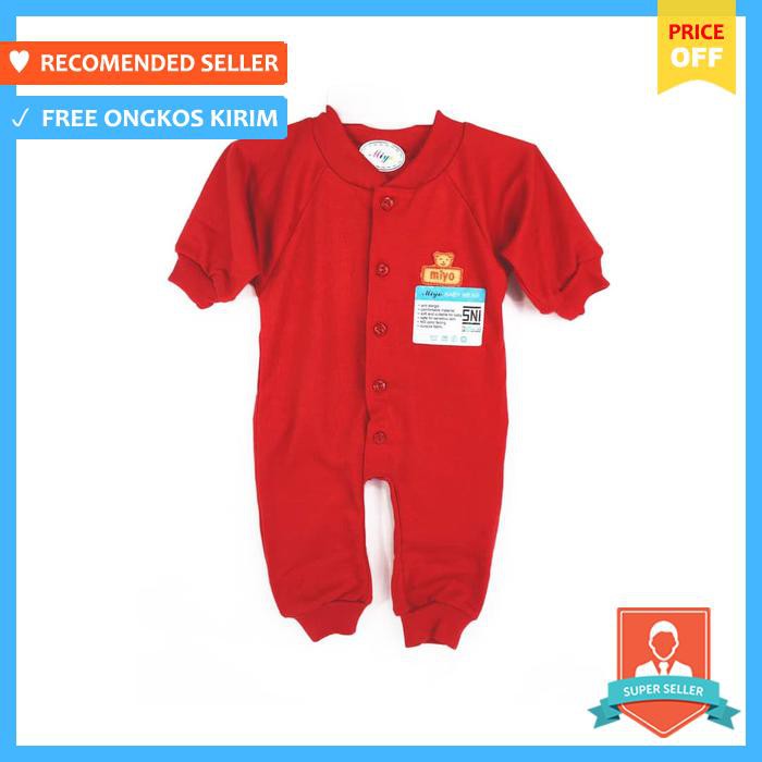 Jumper bayi - miyo jumper merah lengan panjang newborn. - baju & sepatu bayi