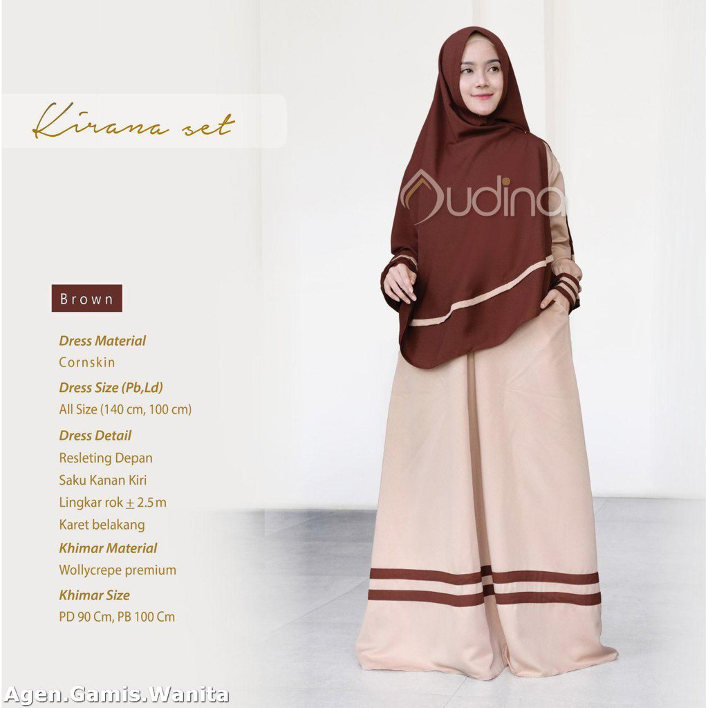 Baju Gamis KIRANA SET