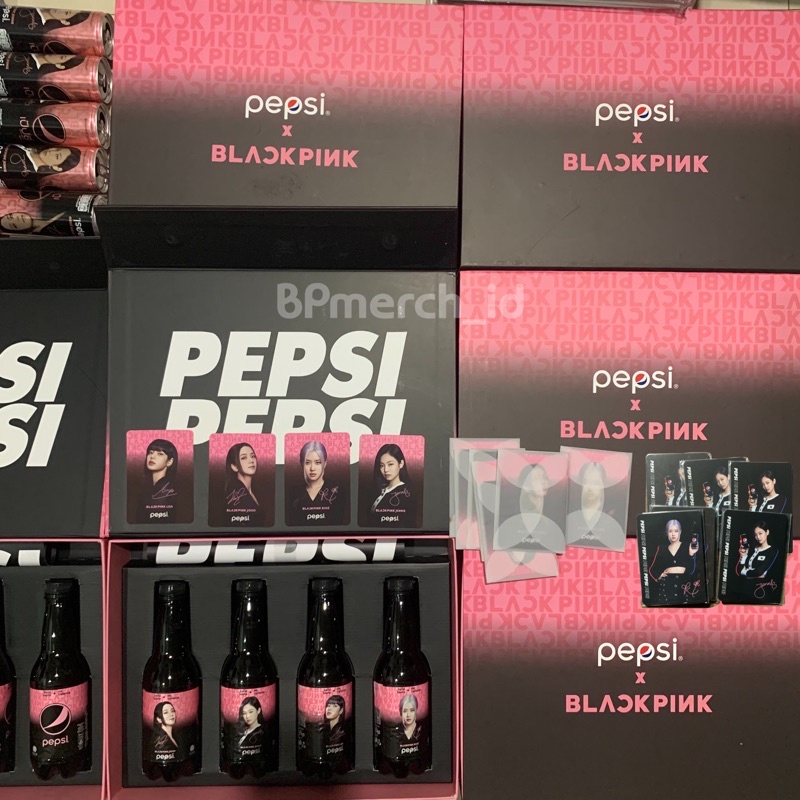 BLACKPINK x PEPSI MALAYSIA (NO WATER) PHOTOCARD & POSTER