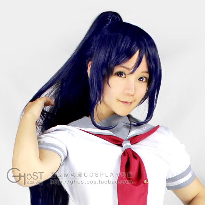 Costume Halloween Kostum Pesta WIG COSPLAY GHOSTCOS LOVE LIVE SUNSHINE MATSUURA KANAN