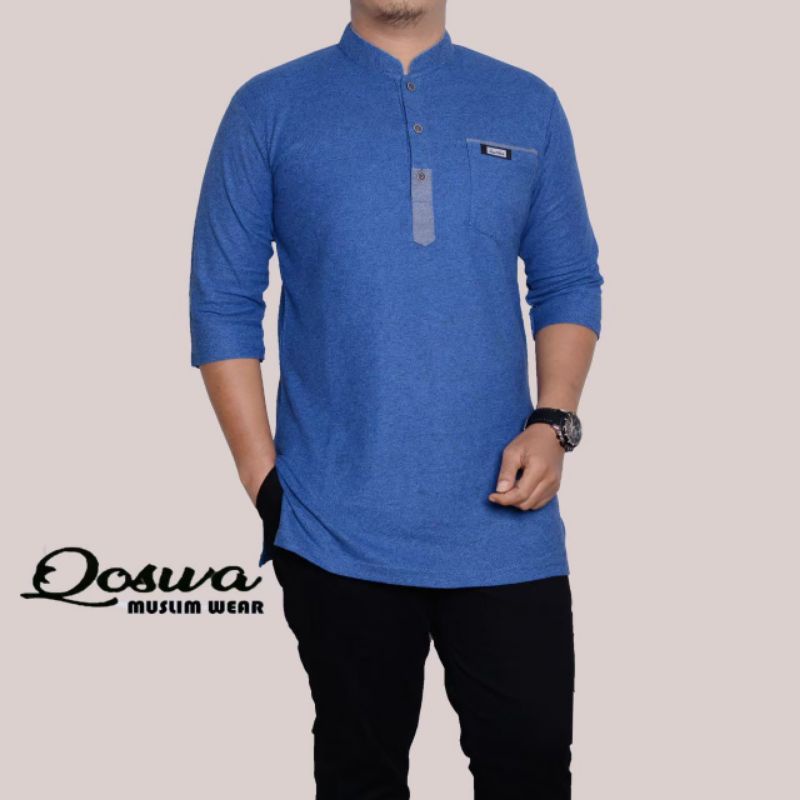 Kaos koko kurta lacost original Qoswa