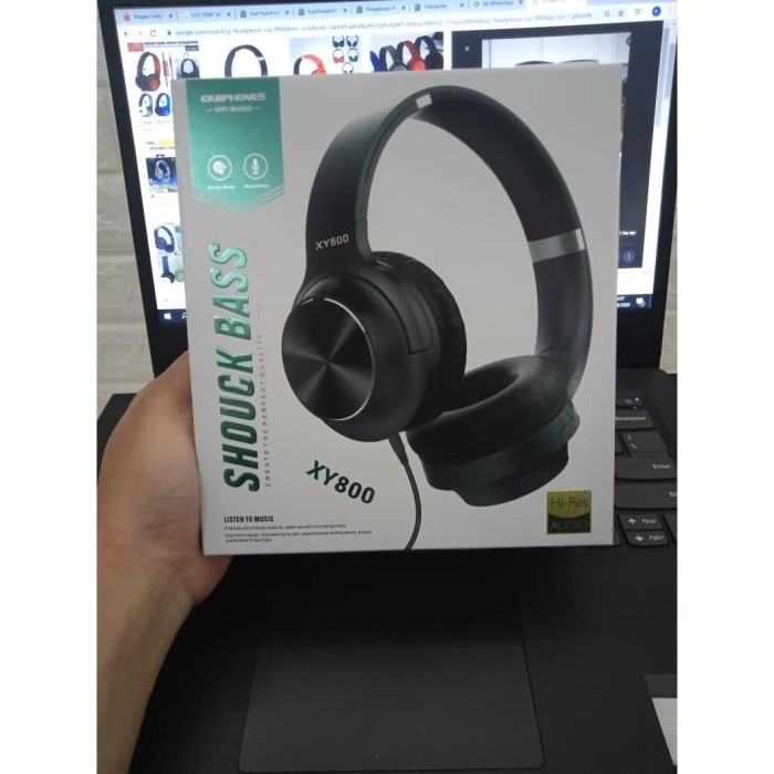 Murah Headphone Jbl Xy-800 Super Bass High Quality All Smartphone [Qtop.Id] Terbatas