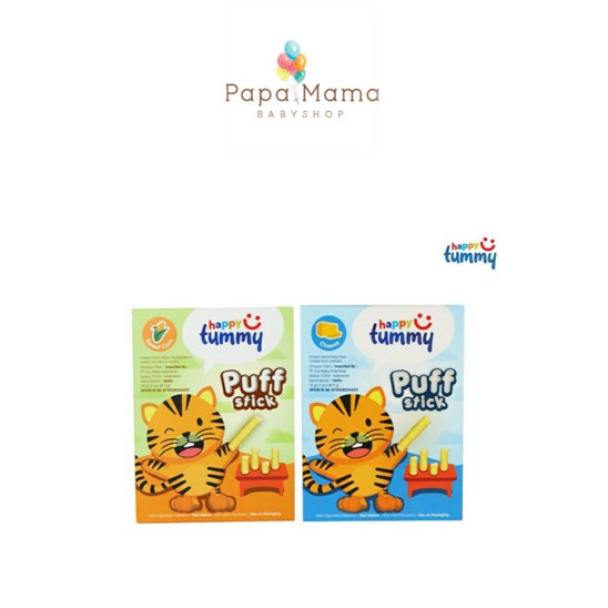 Happy Tummy Puff Stick Cemilan Bayi 15gr