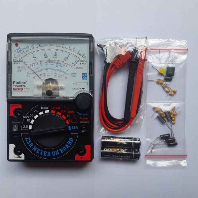 Esr Analog Jrc4558 Cek Elko Milar On Board Tanpa Lepas Dari Pcb Bisa Untuk Cek Teg Acv Dcv, Batre AA