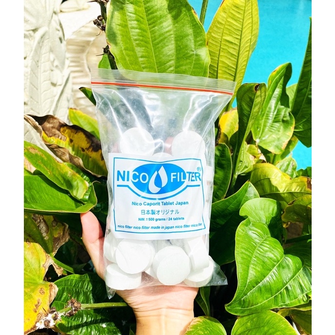 Nico Filter-Kaporit tablet Original Jepang-Cianjur