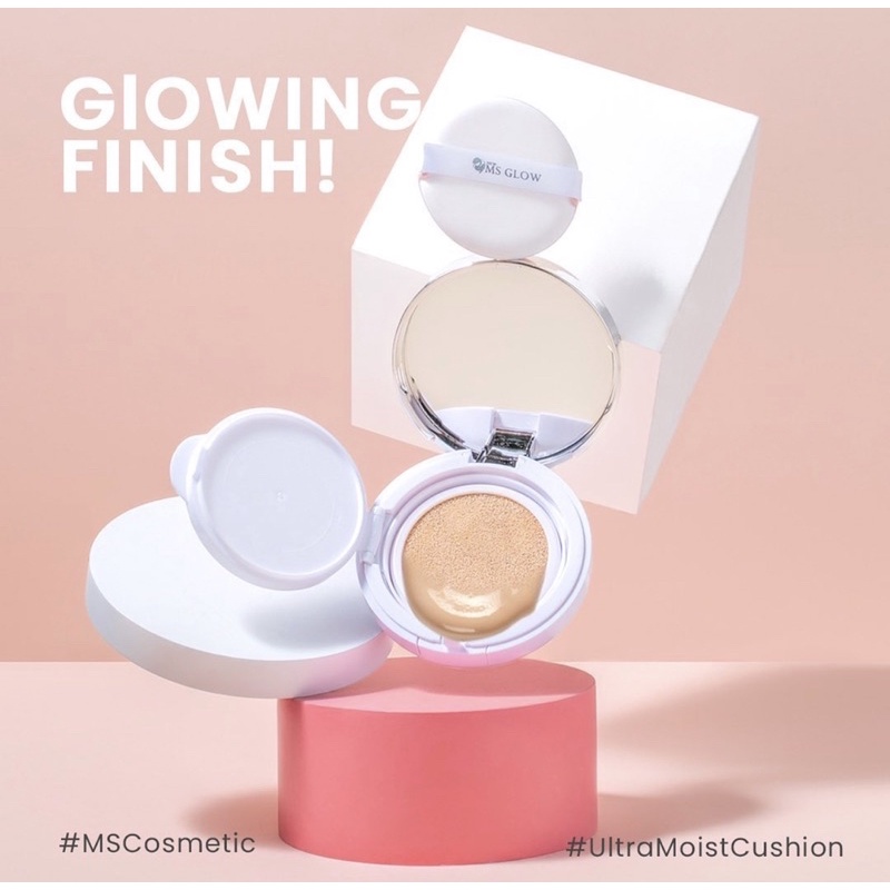 MOIST CUSHION MSGLOW TERGLOWING KULIT WANITA INDONESIA