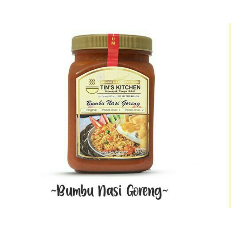 

Bumbu NASI GORENG / Bumbu Masak / Bumbu Instan / Tin's Kitchen