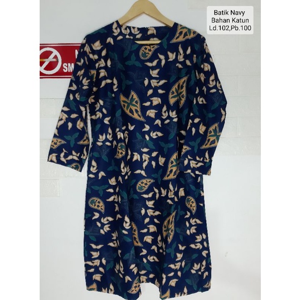 Batik Navy / Batik Katun / Batik Wanita