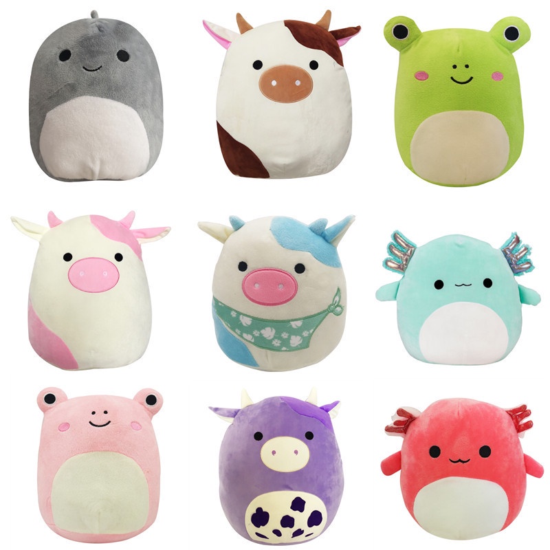 Squishmallows Mainan Boneka Stuffed Plush Kelinci Paskah Untuk Hadiah Ulang Tahun Anak