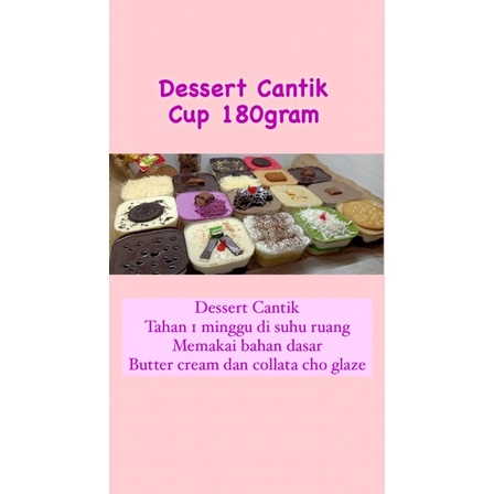 

DESSERT CANTIK MURAH (CICI DESSERT) | MINI DESSERT