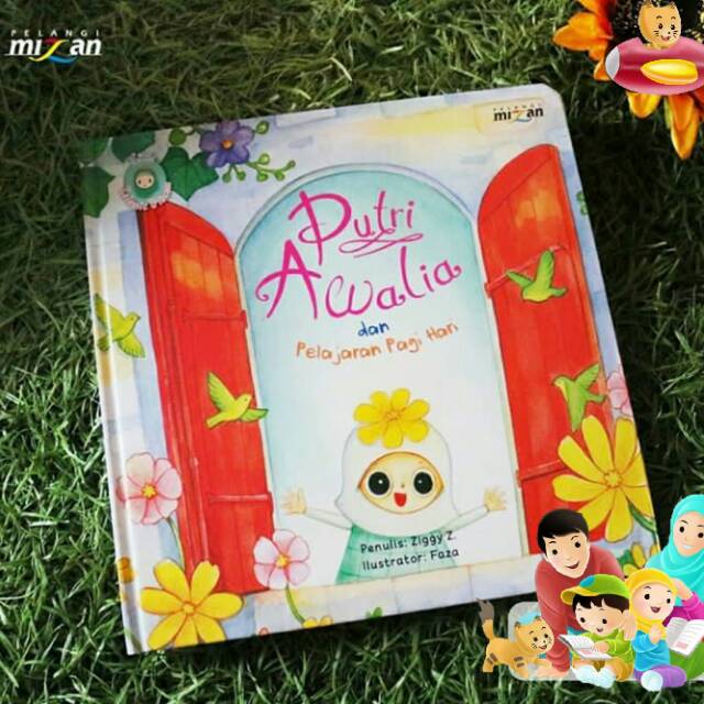 PUTRI AWALIA dan pelajaran pagi hari, pelangi mizan