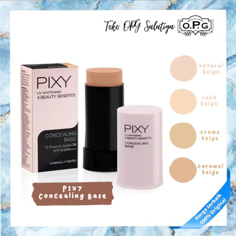 PIXY - Pixy - pixy - PIXY UV Whitening Concealing Base - Pixy Concealing Base - Concealer Pixy High 