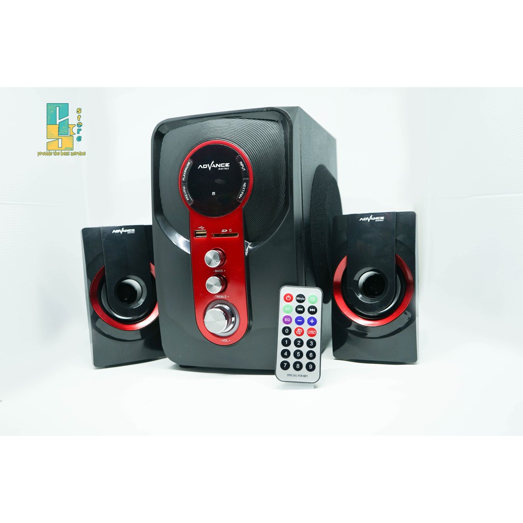 Speaker Bluetooth Advance M260BT Speaker Aktif 2.1 | Shopee Indonesia