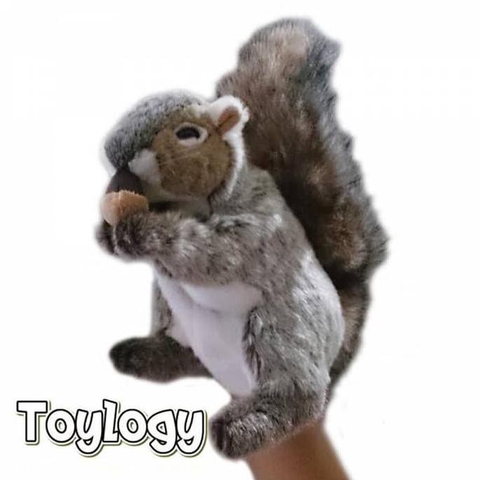 Boneka Tangan Hewan Tupai ( Squirrel Hand Puppet ) Bajing