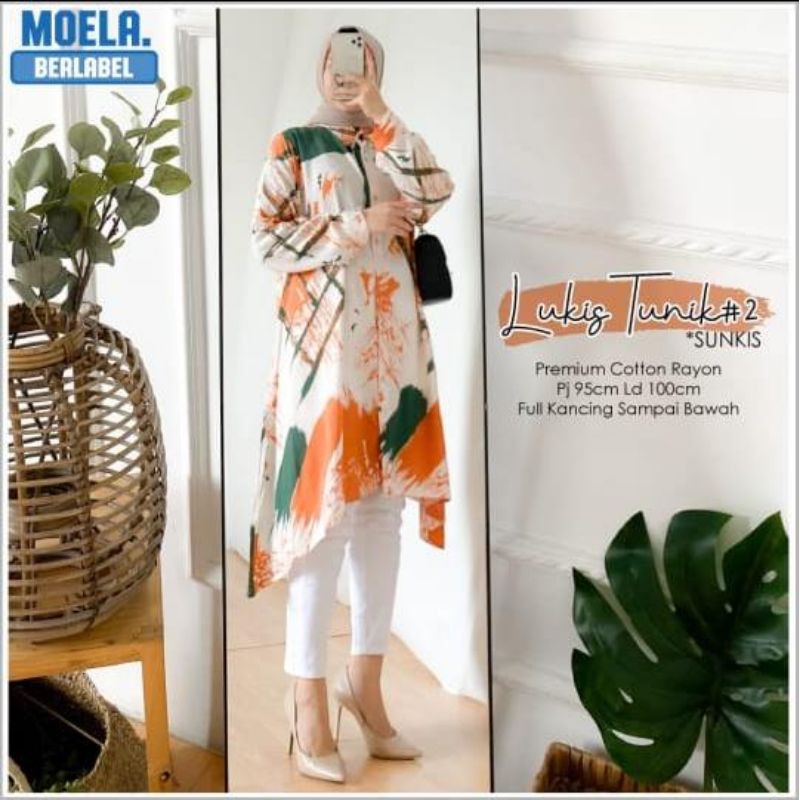 lukis tunik