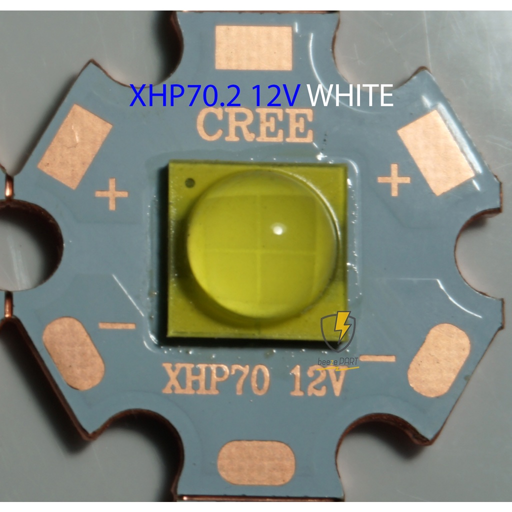 LED HPL CREE XHP70 XHP70.2 3V 6V 12V 20W White dan Warm White