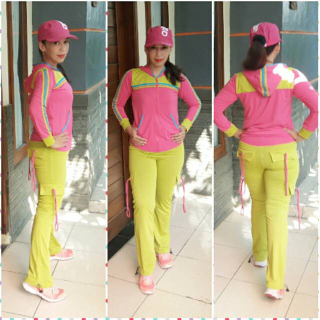 Baju Senam Aerobik/Baju Senam Zumba