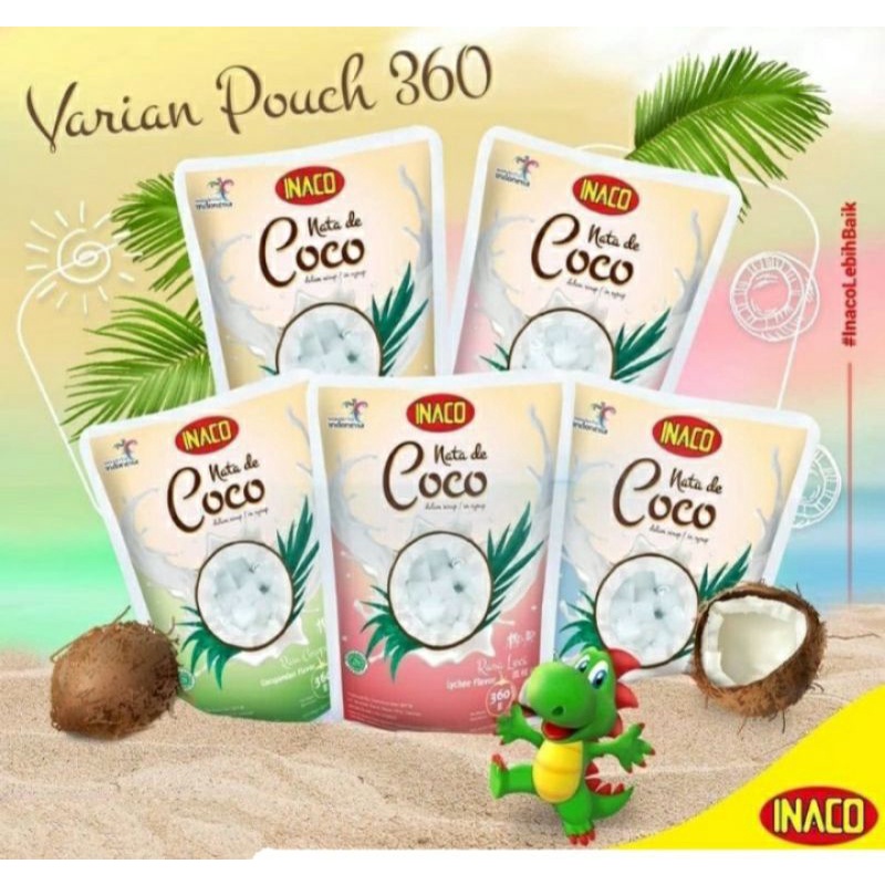 

inaco nata de Coco 360gram anekarasa